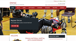 Desktop Screenshot of omahanationalmartialartschampionship.com